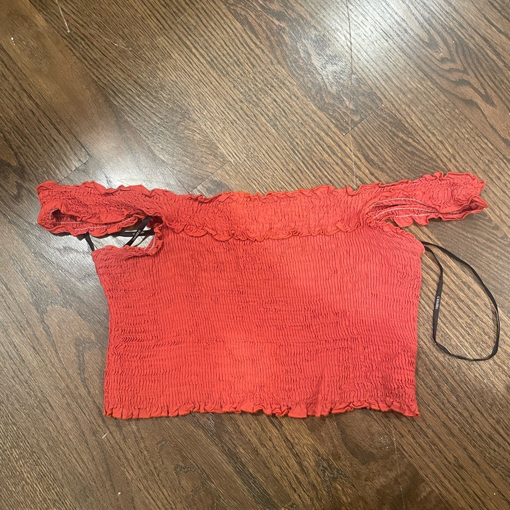 Off the Shoulder Crop Top